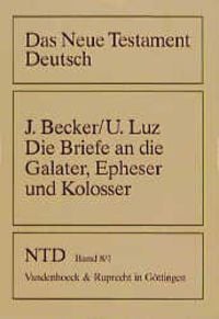 Produktbild: Die Briefe an die Galater, Epheser und Kolosser
