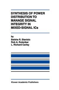 Produktbild: Synthesis of Power Distribution to Manage Signal Integrity in Mixed-Signal ICs