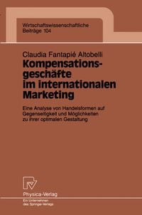 Produktbild: Kompensationsgesch&auml;fte im internationalen Marketing