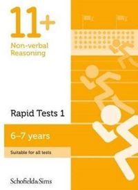 Produktbild: 11+ Non-verbal Reasoning Rapid Tests Book 1: Year 2, Ages 6-7