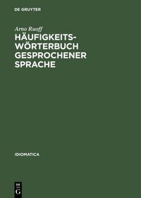 Produktbild: H&auml;ufigkeitsw&ouml;rterbuch gesprochener Sprache