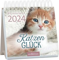 Bild vom Artikel Mini-Wochenkalender Katzenglück 2024 vom Autor 