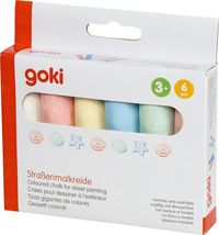 Produktbild: Straßenmalkreide, farblich sortiert