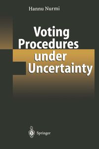 Produktbild: Voting Procedures under Uncertainty