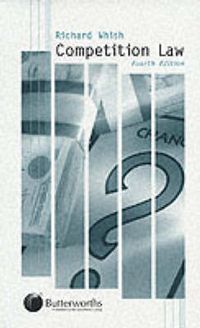 Produktbild: Whish competition law