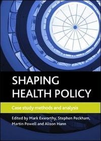 Produktbild: Shaping health policy