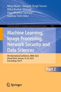 Produktbild: Machine Learning, Image Processing, Network Security and Data Sciences