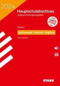 Bild vom Artikel STARK Original-Prüfungen Hauptschulabschluss 2024 - Mathematik, Deutsch, Englisch - Hessen vom Autor 