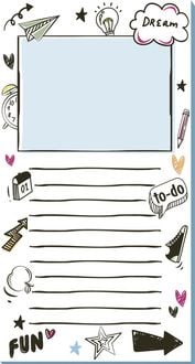 Produktbild To-do-Block midi Visual words
