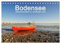 Produktbild: Bodensee - Uferlandschaften im sch&ouml;nsten Licht 2026 (Tischkalender 2026 DIN A5 quer), CALVENDO Monatskalender