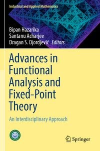 Produktbild: Advances in Functional Analysis and Fixed-Point Theory