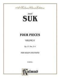 Produktbild: Suk, J: Four Pieces, Op. 17, Vol 2