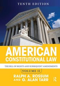 Produktbild: Rossum, R: American Constitutional Law, Volume II