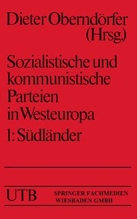 Produktbild: Sozialistische und kommunistische Parteien in Westeuropa