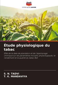 Produktbild: &Eacute;tude physiologique du tabac