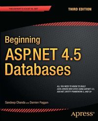 Produktbild: Beginning ASP.NET 4.5 Databases
