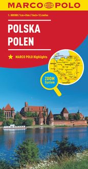 MARCO POLO Länderkarte Polen 1:800.000 