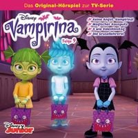 Produktbild: 09: Keine Angst, Vampirina! / Magischer Hausputz / V wie Valentinstag / Die Grusellehrerin (H&ouml;rspiel zur Disney TV-Serie)