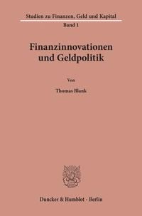 Produktbild: Finanzinnovationen und Geldpolitik.