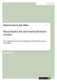 Produktbild: Wenn Kinder mit dem Tod konfrontiert werden