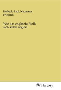 Produktbild: Wie das englische Volk sich selbst regiert