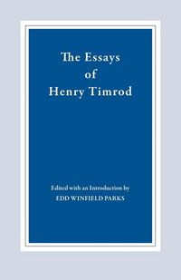 Produktbild: The Essays of Henry Timrod