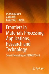 Produktbild: Frontiers in Materials Processing, Applications, Research and Technology