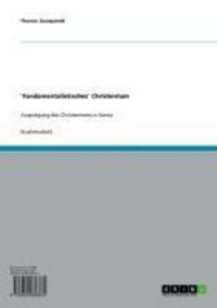 Produktbild: 'Fundamentalistisches' Christentum