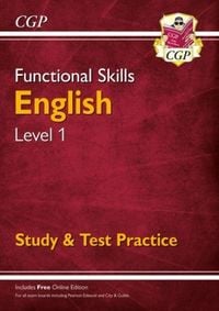 Produktbild: Functional Skills English Level 1 - Study & Test Practice