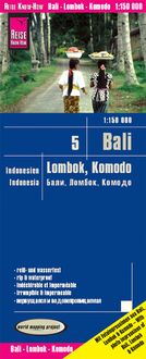 Produktbild: Reise Know-How Landkarte Bali, Lombok