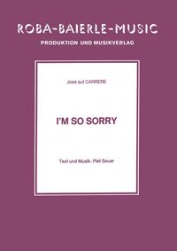 Produktbild: I'm So Sorry