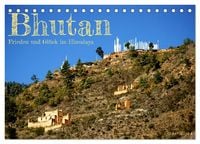 Produktbild: Bhutan - Frieden und Gl&uuml;ck im Himalaya (Tischkalender 2027 DIN A5 quer), CALVENDO Monatskalender