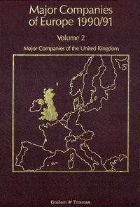 Produktbild: Major Companies of Europe 1990/91