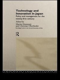 Produktbild: Technology and Innovation in Japan