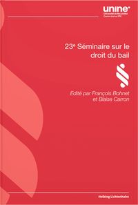 Produktbild: 23e S&eacute;minaire sur le droit du bail