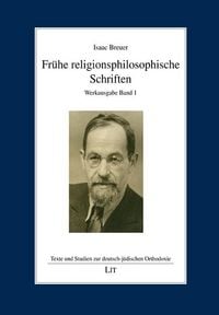 Produktbild: Breuer, I: Fr&uuml;he religionsphilosophische Schriften