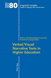 Produktbild: Verbal/Visual Narrative Texts in Higher Education