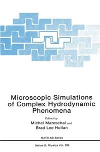 Produktbild: Microscopic Simulations of Complex Hydrodynamic Phenomena