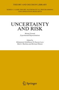Produktbild: Uncertainty and Risk