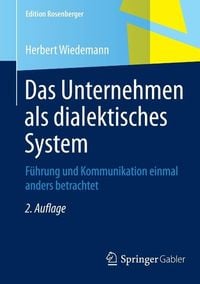Produktbild: Das Unternehmen als dialektisches System