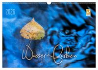 Produktbild: Wasser-Farben (Wandkalender 2026 DIN A3 quer), CALVENDO Monatskalender
