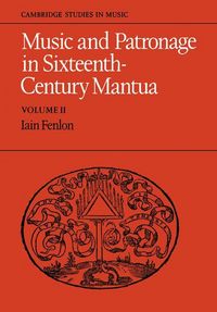 Produktbild: Music and Patronage in Sixteenth-Century Mantua