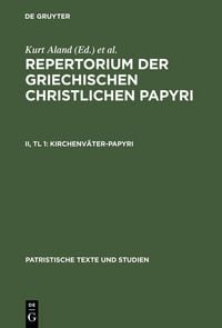 Produktbild: Kirchenv&auml;ter-Papyri