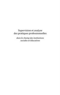 Produktbild: Supervision et analyse des pratiques professionnelles