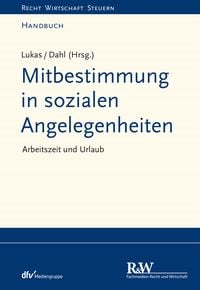 Produktbild: Mitbestimmung in sozialen Angelegenheiten, Band 1