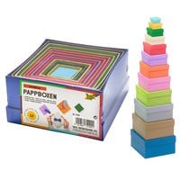 Produktbild: FOLIA&reg; Geschenkboxen, farbig sortiert intensiv