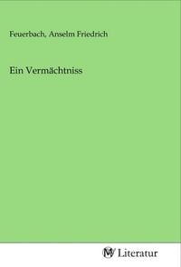 Produktbild: Ein Verm&auml;chtniss