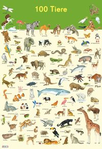 Bild vom Artikel Mein Lernposter: 100 Tiere vom Autor Christine Henkel
