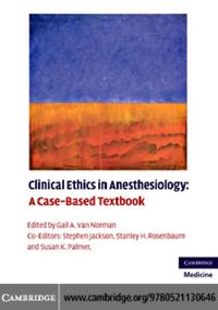 Produktbild: Clinical Ethics in Anesthesiology