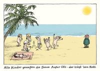 Produktbild: Alle Kinder-Postkartenset Motiv "Olli"